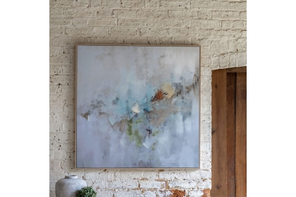 Gallery Direct New Day Framed Canvas 1000x1000mm Gallery Direct New Day Framed Canvas 1000x1000mm