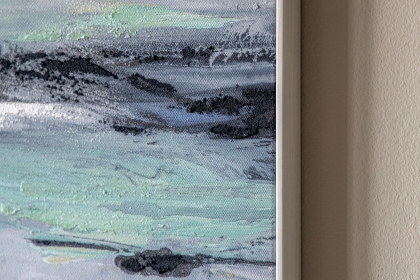 Gallery Direct Clouded View Framed Canvas Set of 3 Gallery Direct Clouded View Framed Canvas Set of 3