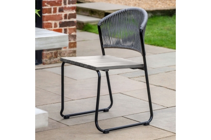 Gallery Direct Taranto Weathered Dining Chair (Pair) Gallery Direct Taranto Weathered Dining Chair (Pair)