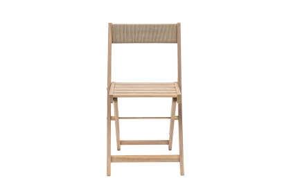 Gallery Direct Lindos Acacia Lindos Folding Chair Natural (Pair) Gallery Direct Lindos Acacia Lindos Folding Chair Natural (Pair)