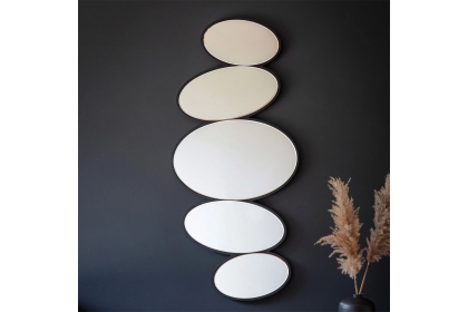 Gallery Direct Anderson Pebble Stack Mirror 540x1180mm Gallery Direct Anderson Pebble Stack Mirror 540x1180mm