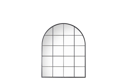 Gallery Direct Hampstead Arch Mirror Black 760x950mm Gallery Direct Hampstead Arch Mirror Black 760x950mm