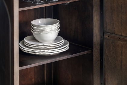 Gallery Direct Arc Walnut Mango Wood Cupboard Gallery Direct Arc Walnut Mango Wood Cupboard