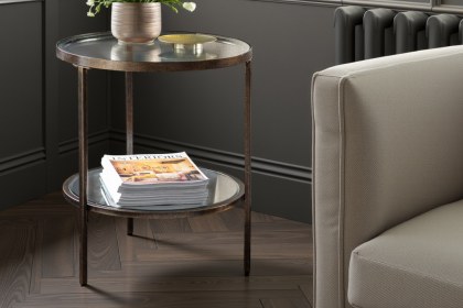 Gallery Direct Hudson Bronze Side Table Gallery Direct Hudson Bronze Side Table