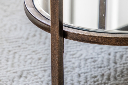 Gallery Direct Hudson Bronze Coffee Table Gallery Direct Hudson Bronze Coffee Table