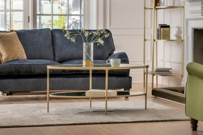 Gallery Direct Hudson Champagne Coffee Table Gallery Direct Hudson Champagne Coffee Table
