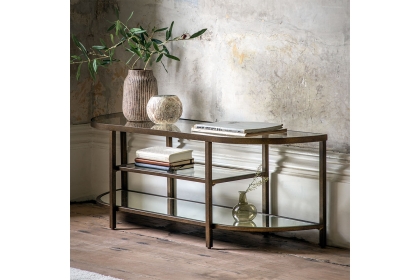 Gallery Direct Hudson Bronze Media TV Unit Gallery Direct Hudson Bronze Media TV Unit