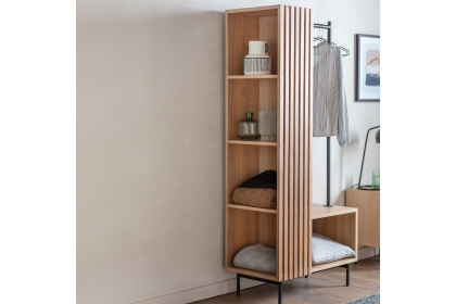 Gallery Direct Okayama Oak Open Wardrobe Gallery Direct Okayama Oak Open Wardrobe