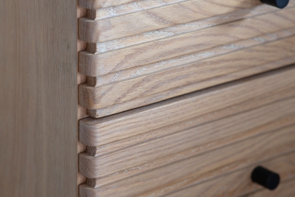 Gallery Direct Okayama Oak Bedside Table Gallery Direct Okayama Oak Bedside Table