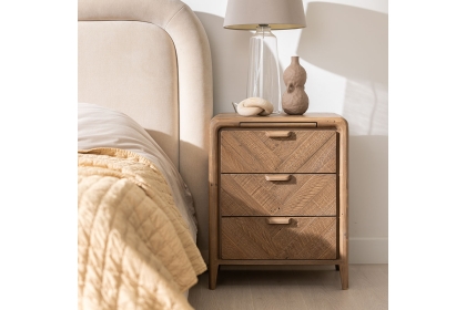 Atauro Reclaimed Wood Large Bedside Table Atauro Reclaimed Wood Large Bedside Table