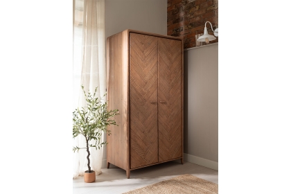 Atauro Reclaimed Wood Double Wardrobe Atauro Reclaimed Wood Double Wardrobe