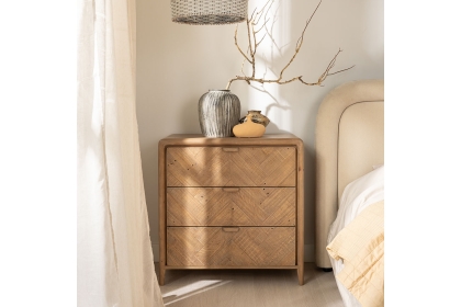 Atauro Reclaimed Wood 3 Drawer Chest of Drawers Atauro Reclaimed Wood 3 Drawer Chest of Drawers