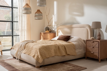 Atauro Amelia Fabric Bed Frame Atauro Amelia Fabric Bed Frame