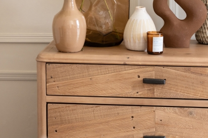 Jude Reclaimed Wood 6 Drawer Wide Chest Of Drawers Jude Reclaimed Wood 6 Drawer Wide Chest Of Drawers