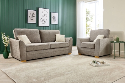 Ashford Upholstered 3 Seater Sofa Ashford Upholstered 3 Seater Sofa