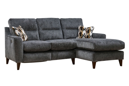 Ace Fabric Reclining Motion Chaise Lounger Sofa Ace Fabric Reclining Motion Chaise Lounger Sofa