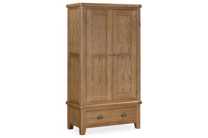 Tewkesbury Smoked Oak Double Wardrobe Tewkesbury Smoked Oak Double Wardrobe