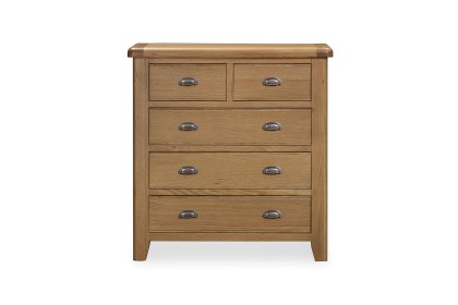 Tewkesbury Smoked Oak 5 Drawer Chest of Drawers Tewkesbury Smoked Oak 5 Drawer Chest of Drawers