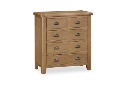 Tewkesbury Smoked Oak 5 Drawer Chest of Drawers Tewkesbury Smoked Oak 5 Drawer Chest of Drawers