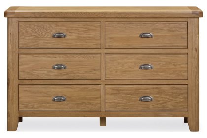Tewkesbury Smoked Oak 6 Drawer Chest of Drawers Tewkesbury Smoked Oak 6 Drawer Chest of Drawers
