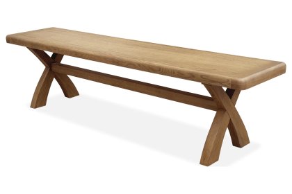 Tewkesbury Smoked Oak 200cm Dining Bench Tewkesbury Smoked Oak 200cm Dining Bench