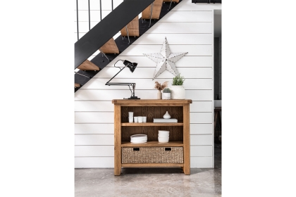 Tewkesbury Smoked Oak Small Bookcase Tewkesbury Smoked Oak Small Bookcase