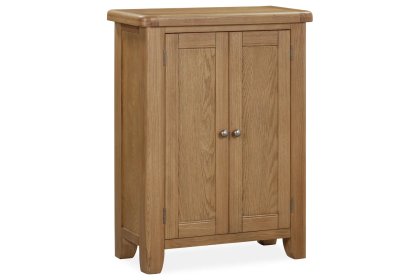 Tewkesbury Smoked Oak Shoe Cupboard Tewkesbury Smoked Oak Shoe Cupboard