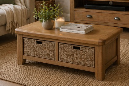 Tewkesbury Smoked Oak Coffee Table Tewkesbury Smoked Oak Coffee Table