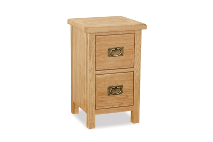 Salisbury Lite Oak Narrow Bedside Table Salisbury Lite Oak Narrow Bedside Table