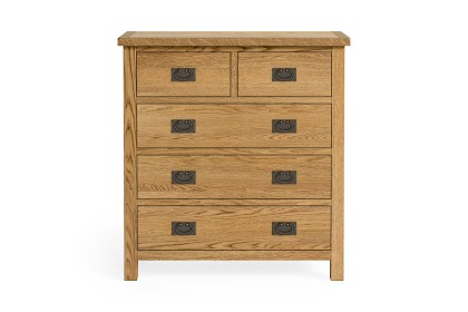 Salisbury Lite Oak 2 Over 3 Chest of Drawers Salisbury Lite Oak 2 Over 3 Chest of Drawers