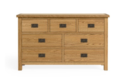 Salisbury Lite Oak 3 Over 4 Chest of Drawers Salisbury Lite Oak 3 Over 4 Chest of Drawers