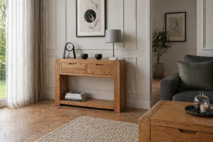 Bergen Oak Console Table Bergen Oak Console Table