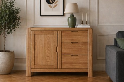 Bergen Oak Small Sideboard Bergen Oak Small Sideboard