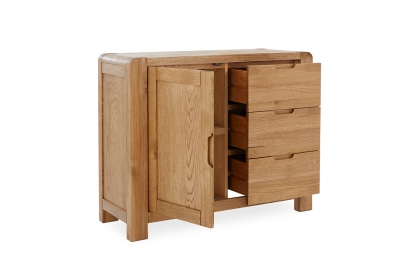Bergen Solid Oak Small Sideboard Bergen Solid Oak Small Sideboard