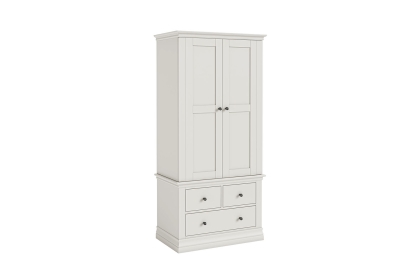 Bordeaux Painted Cotton Gents Wardrobe Bordeaux Painted Cotton Gents Wardrobe