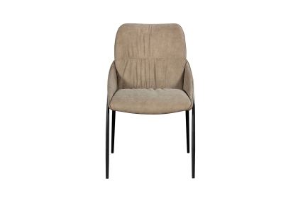 Jackson PU Leather Dining Chair in Taupe Jackson PU Leather Dining Chair in Taupe