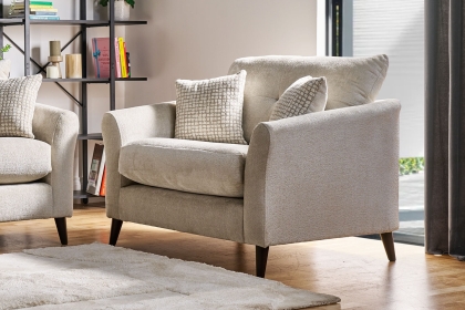 Milly Fabric Snuggler Love Chair Milly Fabric Snuggler Love Chair