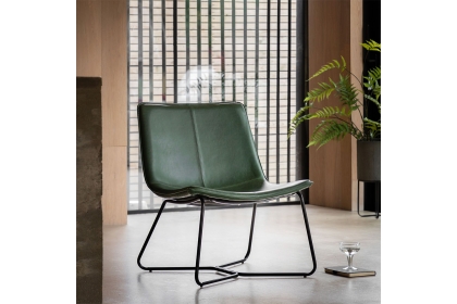Gallery Direct Hawking Lounge Chair in Green Gallery Direct Hawking Lounge Chair in Green