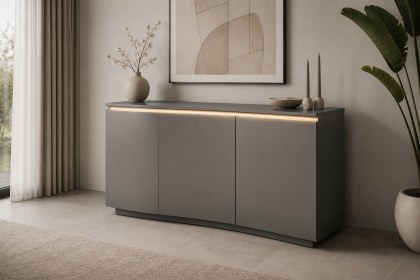 New Vida Living Lazzaro Sideboard with LED Lights New Vida Living Lazzaro Sideboard with LED Lights