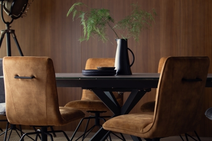 CLEARANCE - Tietro Extending Dining Table Set in Light Grey CLEARANCE - Tietro Extending Dining Table Set in Light Grey