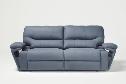 Quantum Cinematic 3 Seater Power Recliner Sofa with Headrest and iTable Arm Quantum Cinematic 3 Seater Power Recliner Sofa with Headrest and iTable Arm