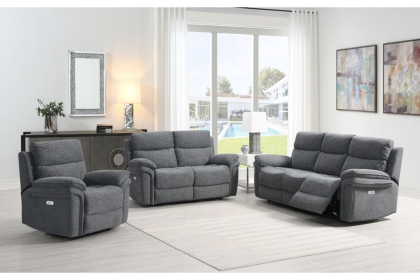 Harrow Chair Electric Recliner in Dark Grey Harrow Chair Electric Recliner in Dark Grey