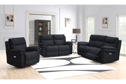 Harrow Chair Electric Recliner in Black Harrow Chair Electric Recliner in Black