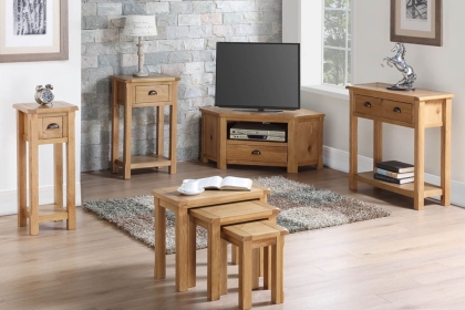 Kilmore Oak Corner TV Unit Kilmore Oak Corner TV Unit