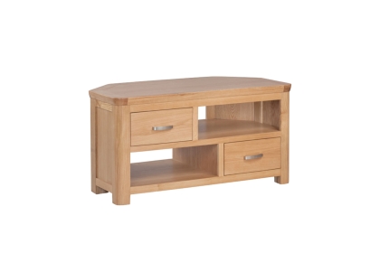 Treviso Oak 105cm Corner TV Unit Treviso Oak 105cm Corner TV Unit