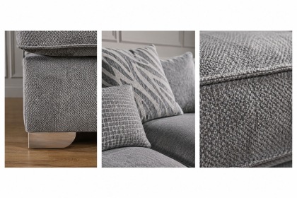 Fantasy L Shape Corner Chaise Sofa With Standard Back Fantasy L Shape Corner Chaise Sofa With Standard Back