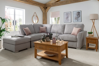 Fantasy L Shape Corner Chaise Sofa With Standard Back Fantasy L Shape Corner Chaise Sofa With Standard Back