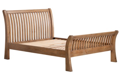 Bermuda Reclaimed Wood Slatted Bedframe Bermuda Reclaimed Wood Slatted Bedframe