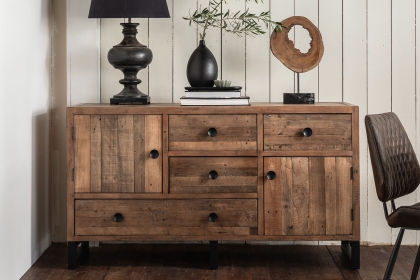 Grant Reclaimed Wood Wide Sideboard