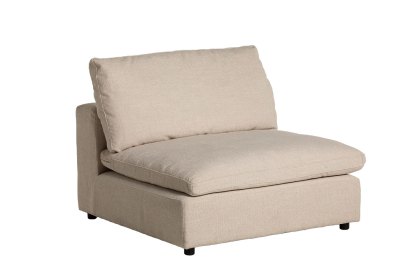 Zen Modular Natural Chenille Middle Section Zen Modular Natural Chenille Middle Section